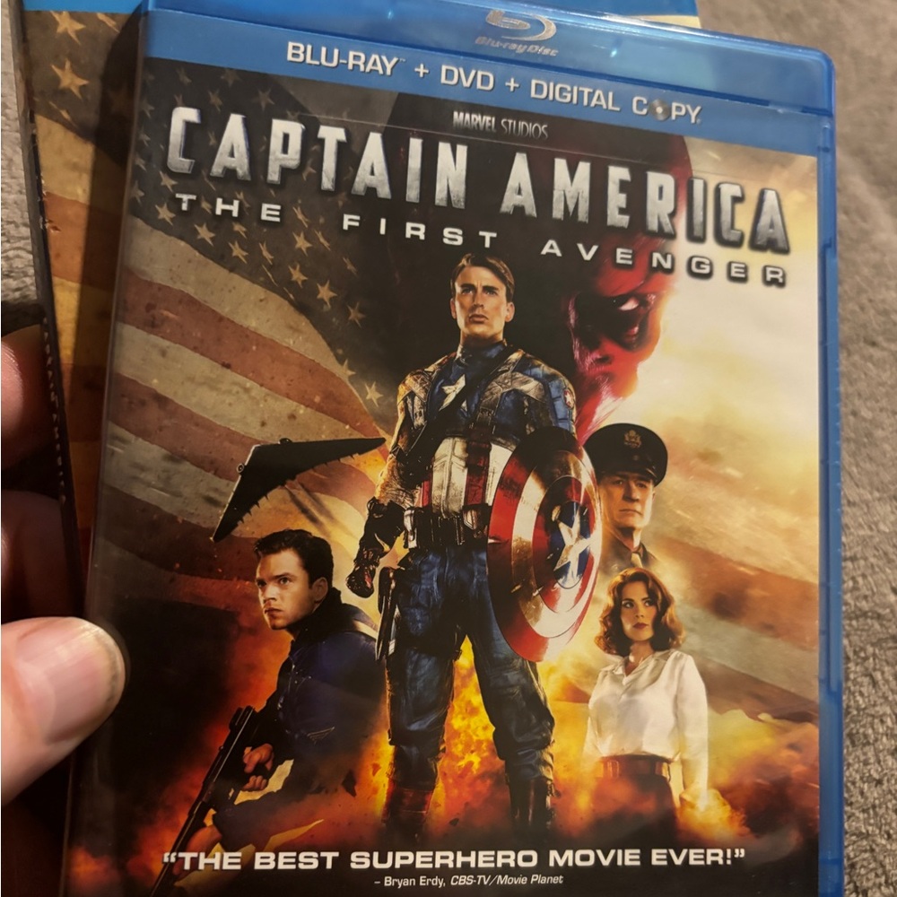 Captain America: The First Avenger DVD movie only .